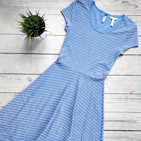 Matilda Jane Dresses & Skirts - MATILDA JANE Blue Striped Exploration Dress XS